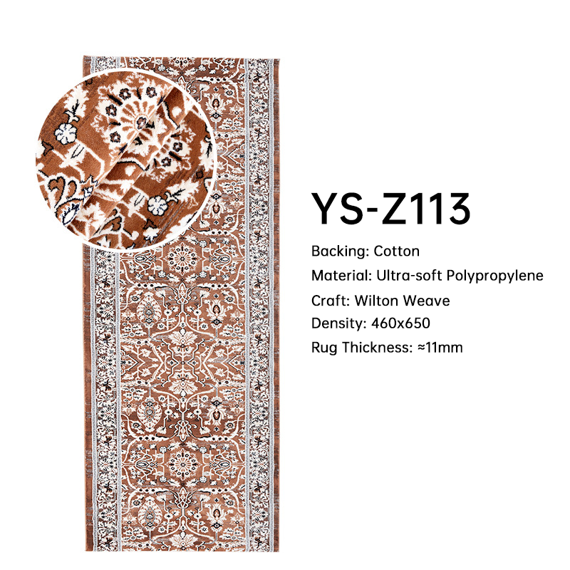 Persian Runner Rugs - Luxury Formaldehyde-Free Hallway Carpet Non-Slip DT-113