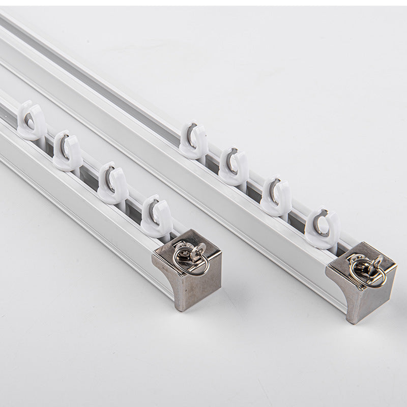 Magnetic Cross-Over Curtain Track - Heavy Duty Aluminium Silent Rail System CLPJ-105