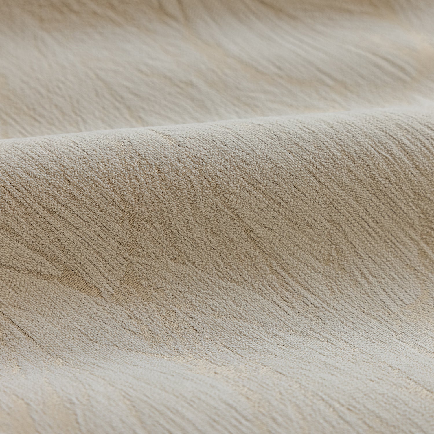 French Jacquard Chenille Curtains in Cream Style for Bedroom and Living Room Luxury Thick Design BCL-112