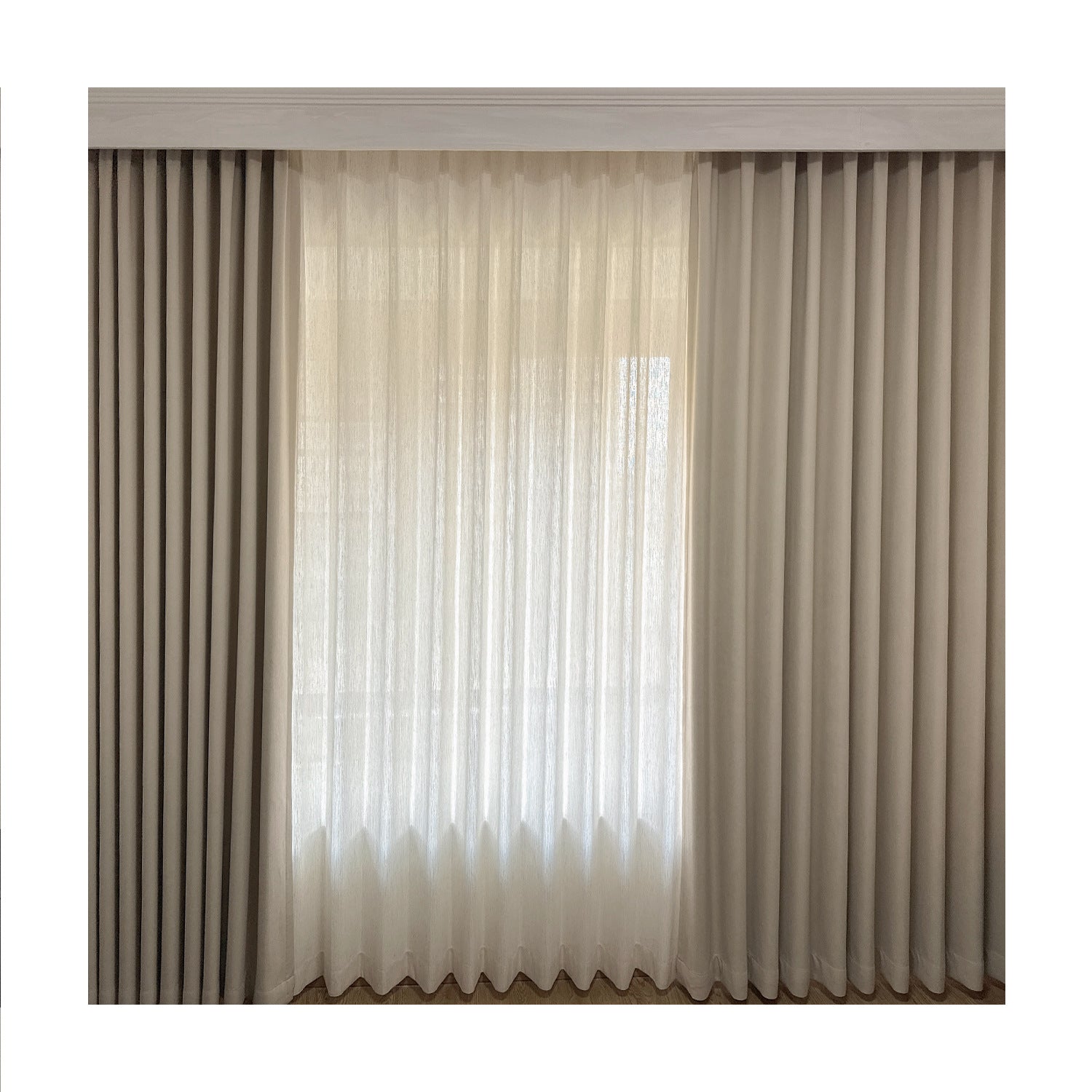 Troy Double-Sided Chenille Blackout Curtains for Bedroom and Living Room BCL-117