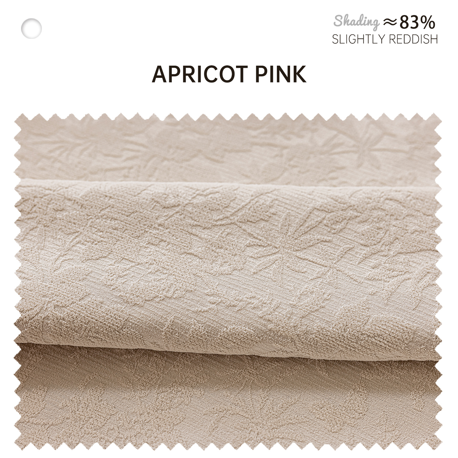 Romantic French Chenille Jacquard Blackout Curtains for Bedroom and Living Room BCL-110