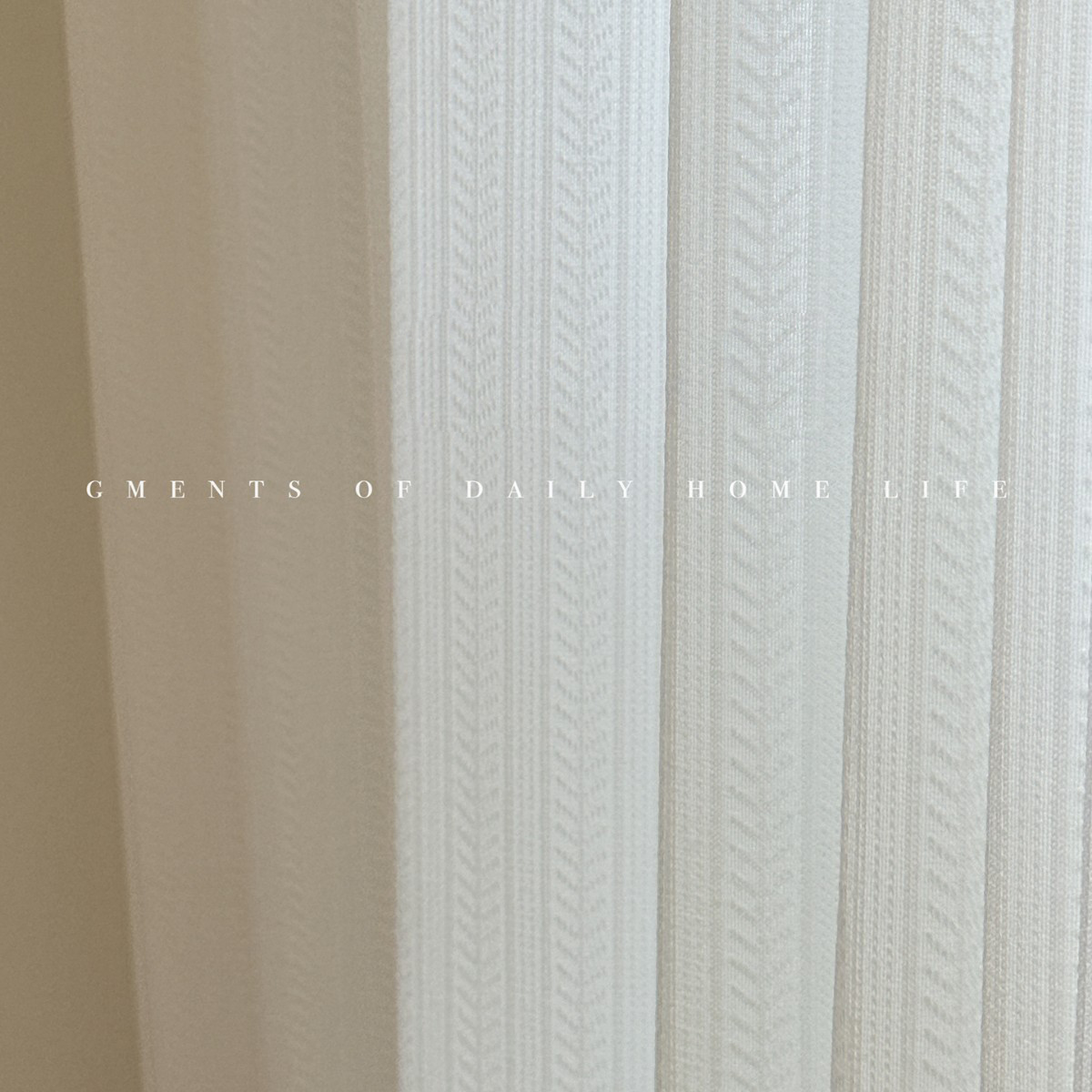 Japanese Heat-Blocking Sheer Curtains for Bedroom, Living Room, and Balcony SL-120