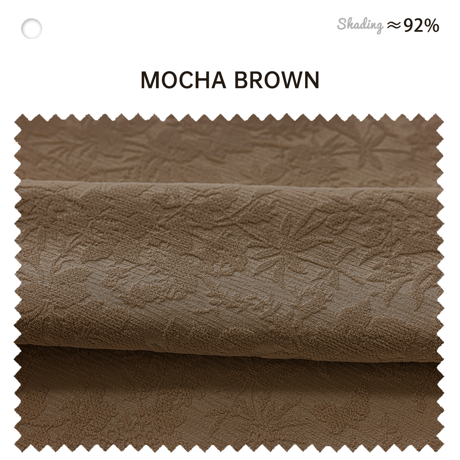 Romantic French Chenille Jacquard Blackout Curtains for Bedroom and Living Room BCL-110