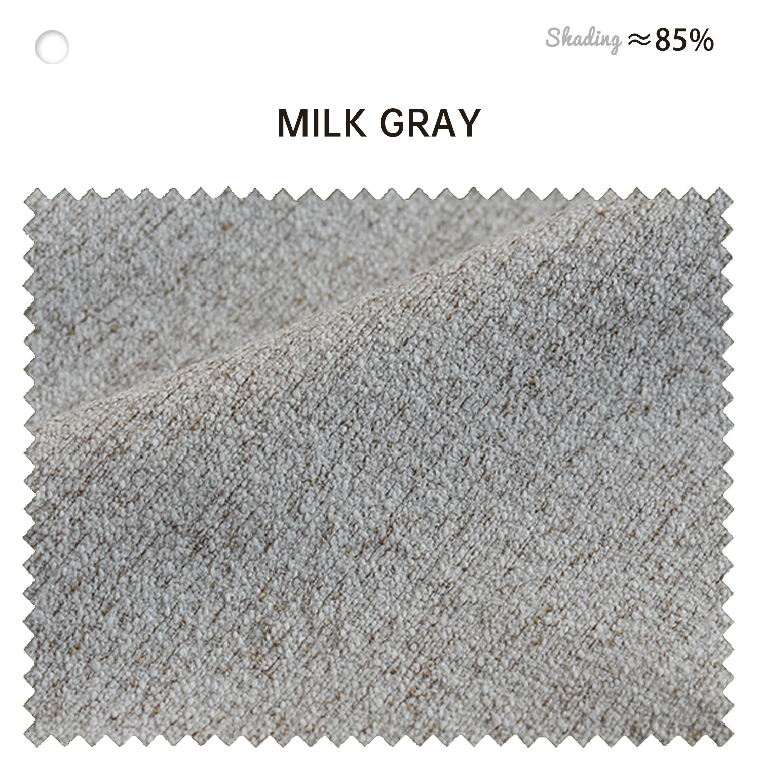 New High-Performance Cream Vintage Chenille Linen Blackout Curtains for Bedroom and Living Room BCL-119