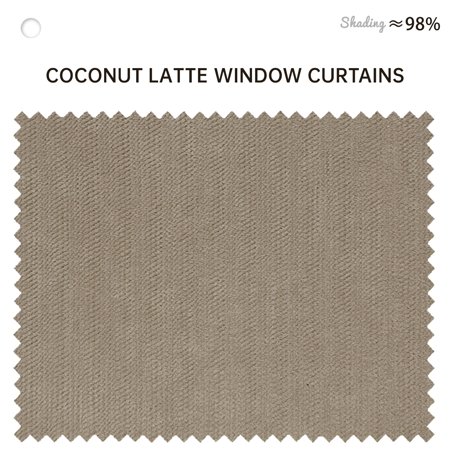Premium Blackout Curtains - Luxury Chenille 95% Light Blocking Bedroom BCL-104