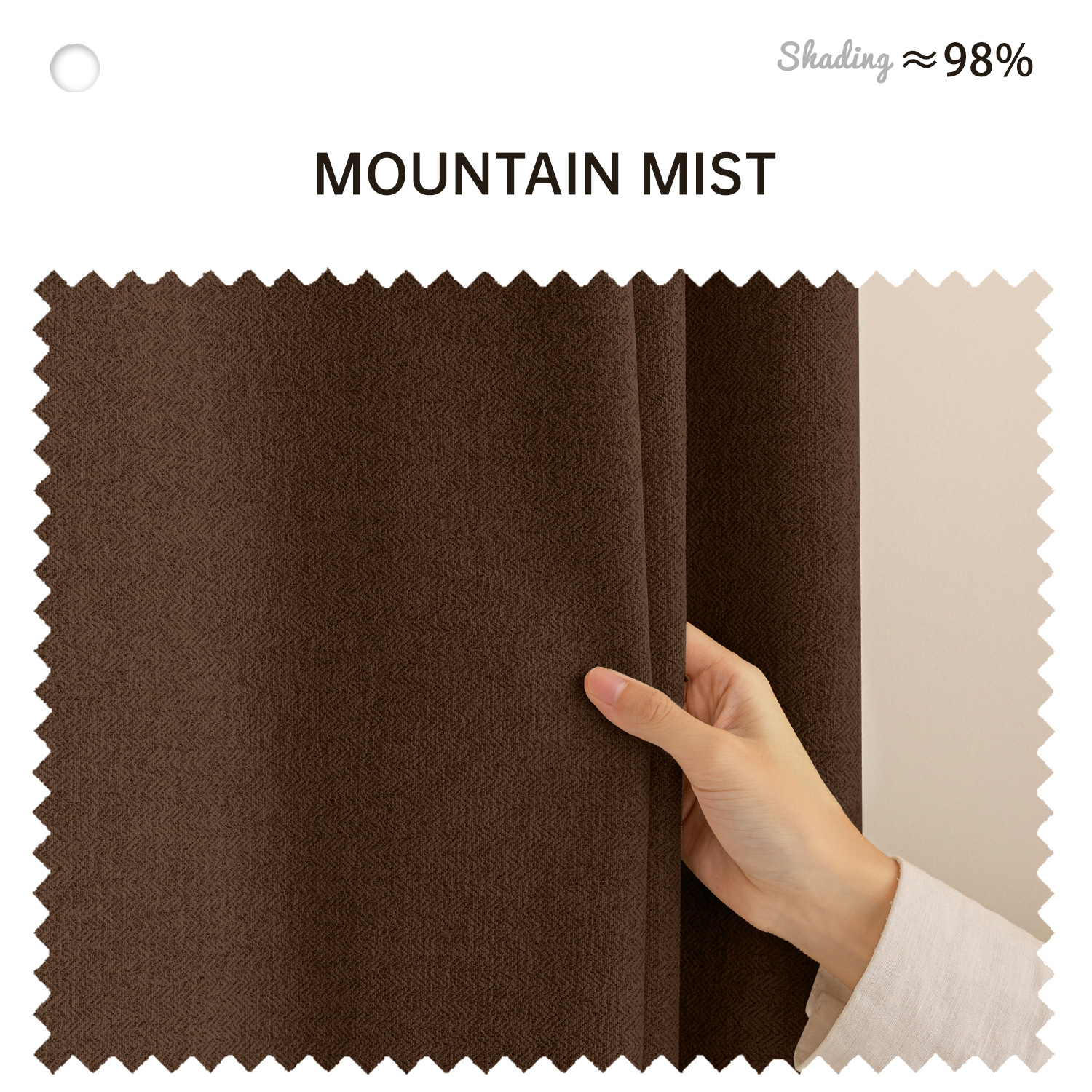 Maillard Vintage Style Blackout Curtains for Bedroom and Living Room BCL-118