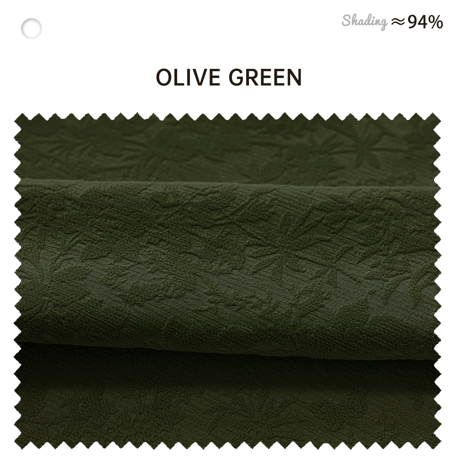 Romantic French Chenille Jacquard Blackout Curtains for Bedroom and Living Room BCL-110