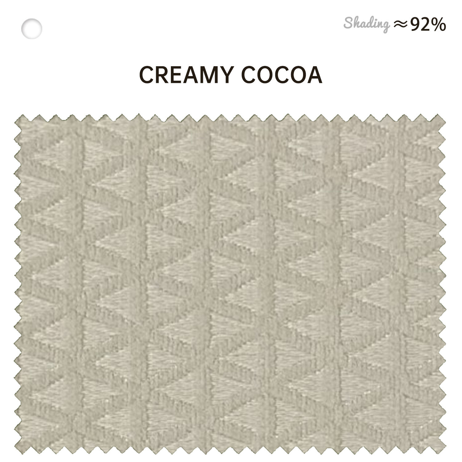 French Cream Vintage Chenille Embossed Jacquard Blackout Curtains for Bedroom BCL-113