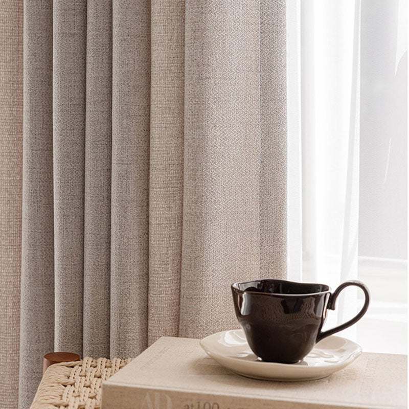 Minimalist Sheer Curtains for Living Room, Balcony, and Study Room SL-119