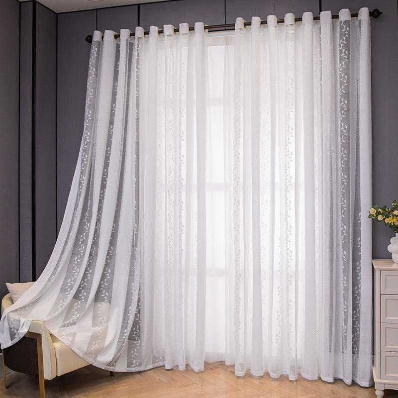 Modern Sheer Curtains Stylish & Light Luxury for Living/Bedroom SL-101
