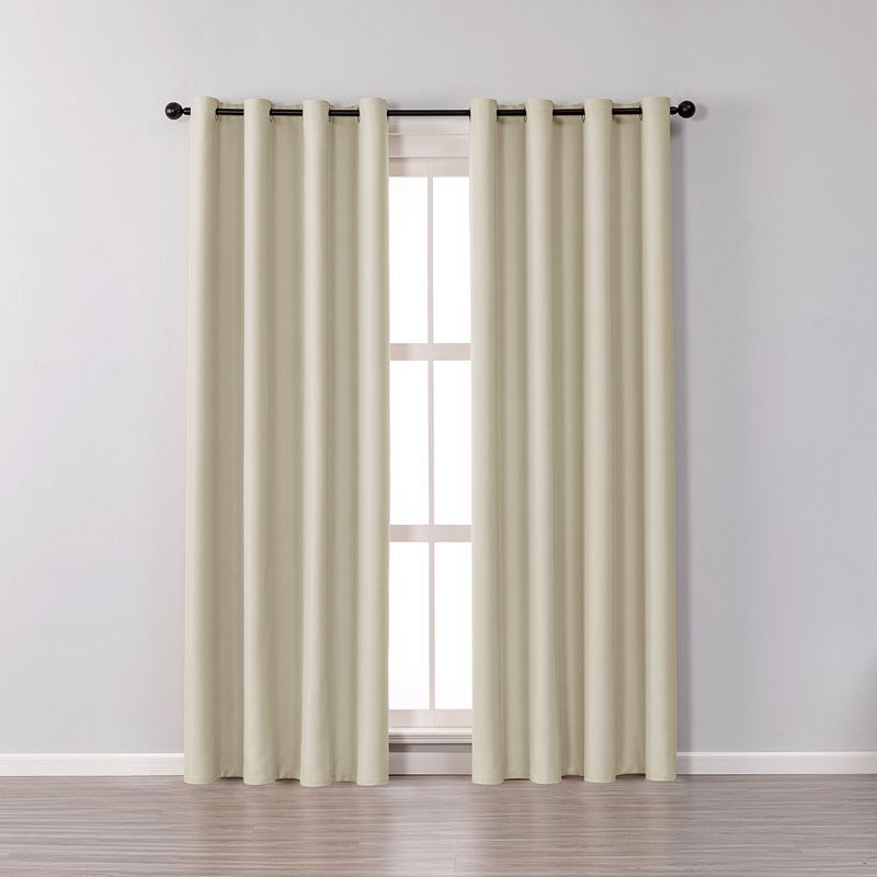 Reversible Blackout Curtains for Hotels Light Blocking Fabric BCL-101