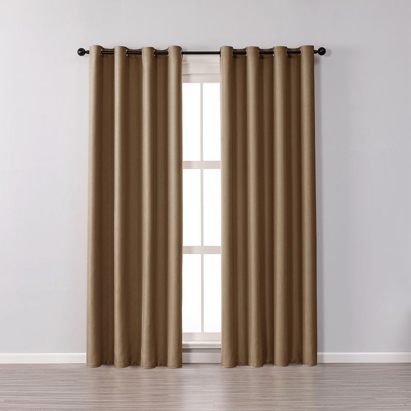 Reversible Blackout Curtains for Hotels Light Blocking Fabric BCL-101