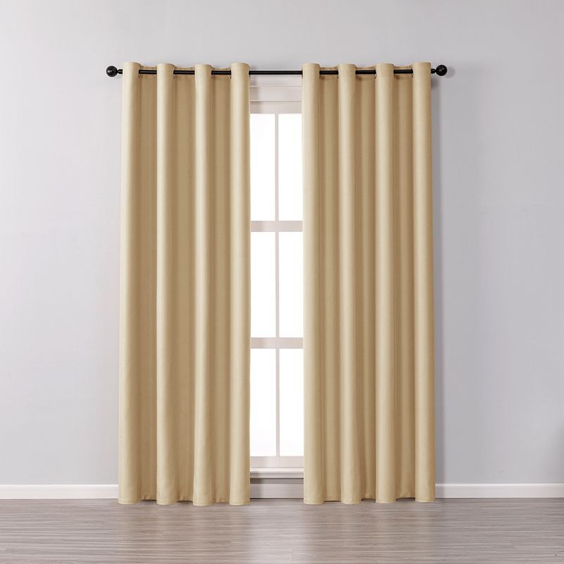 Reversible Blackout Curtains for Hotels Light Blocking Fabric BCL-101