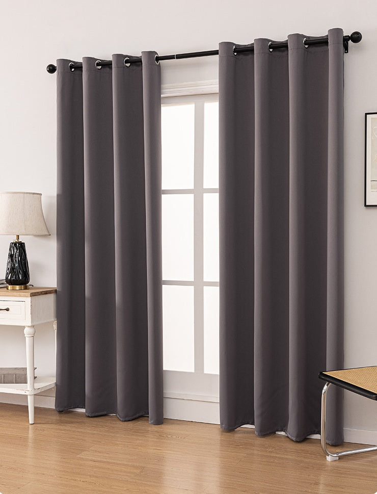 Reversible Blackout Curtains for Hotels Light Blocking Fabric BCL-101