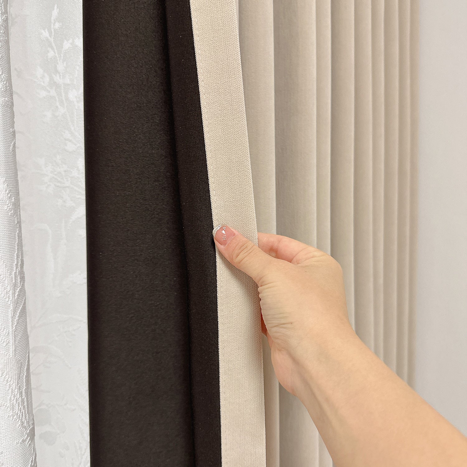 Luxury Chenille 95% Blackout Curtains for Bedroom Elegant Thick Drapes for Better Sleep BCL-104