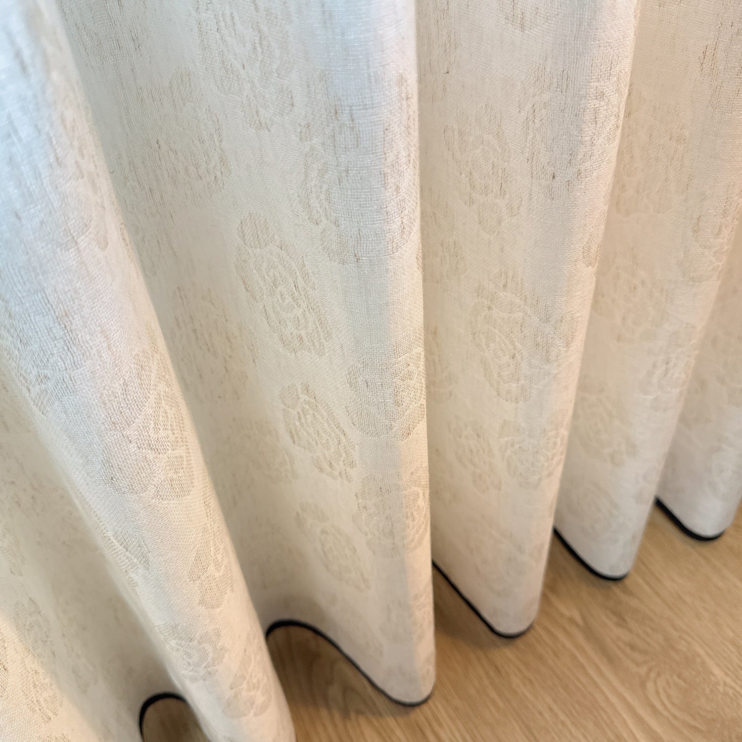 Rose Manor Sheer Curtains French Vintage Cotton Linen for Living Room SL-121