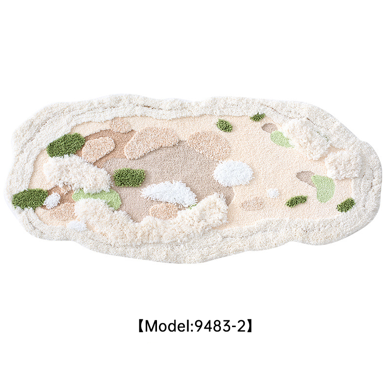 Forest Green Shag Rug - Easy Clean Stain Resistant Carpet for Aussie Living Rooms & Bedrooms DT-104