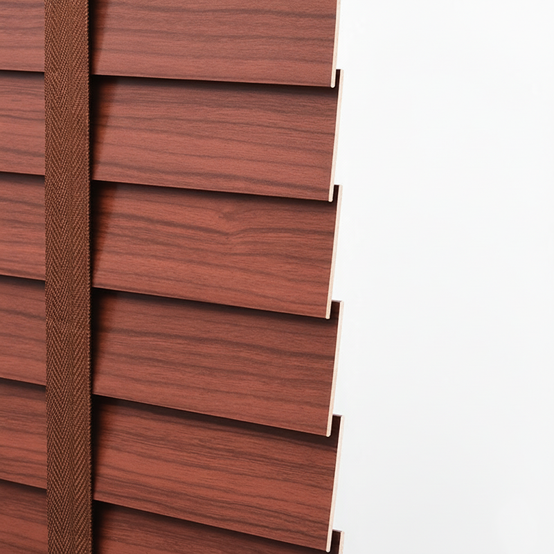 Wooden Venetian Blinds – Basswood Retro-Style Window Shades for Balcony, Study & Bedroom BYL-003