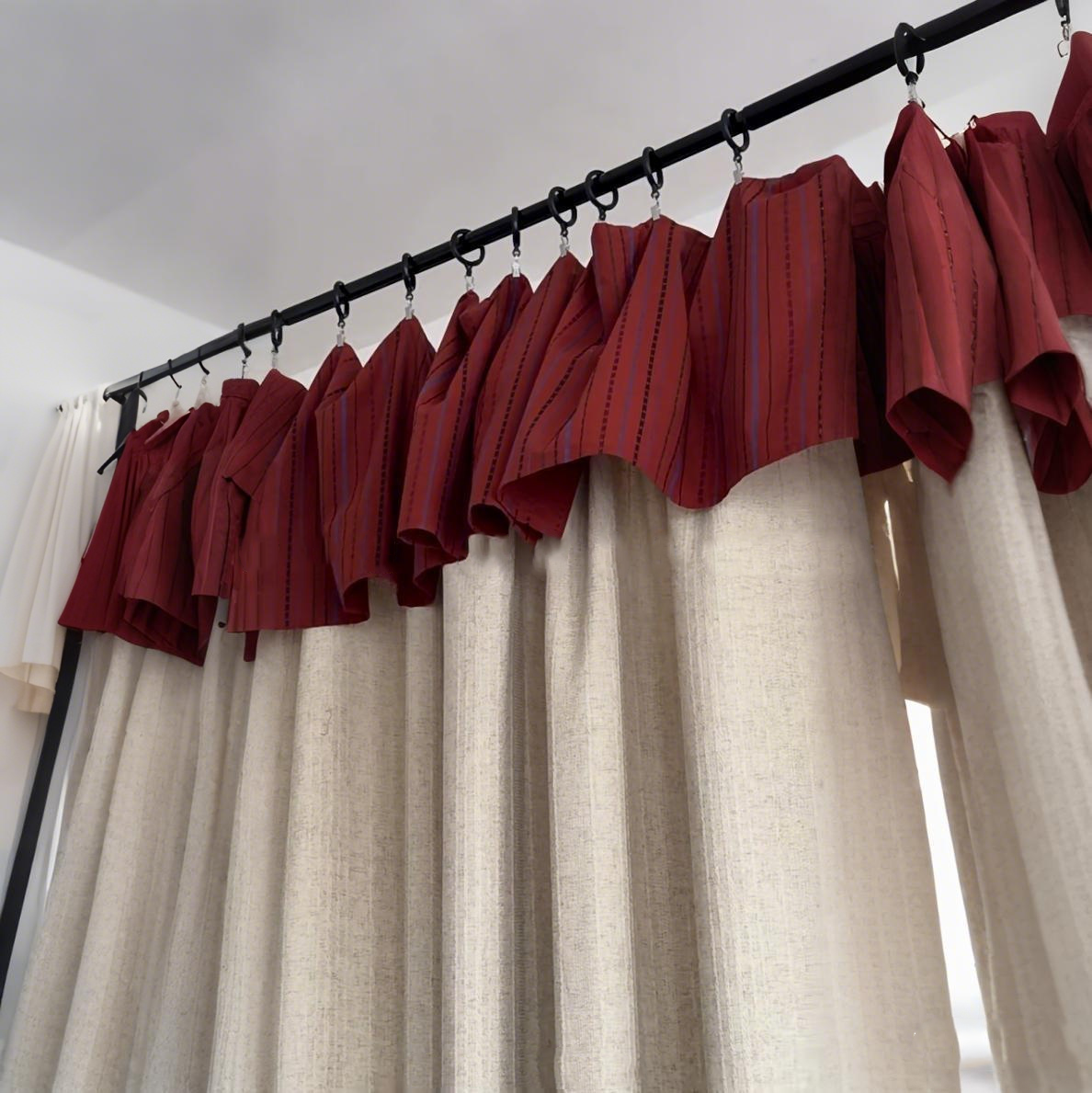 Niche Gather Linen Valance BCL-146