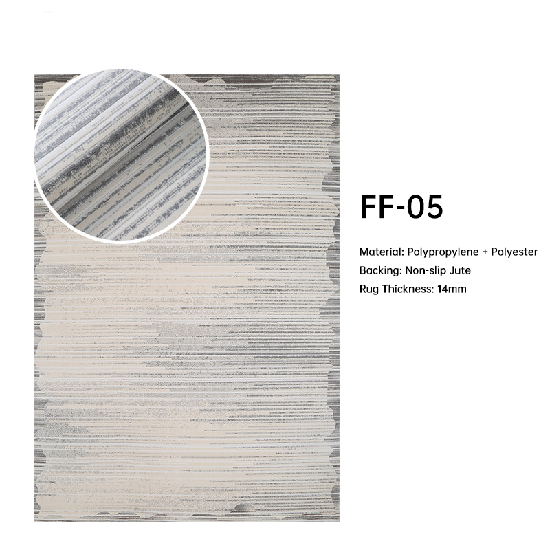 Luxury Vintage Rugs | Soft Formaldehyde-Free Custom Area Carpet DT-105