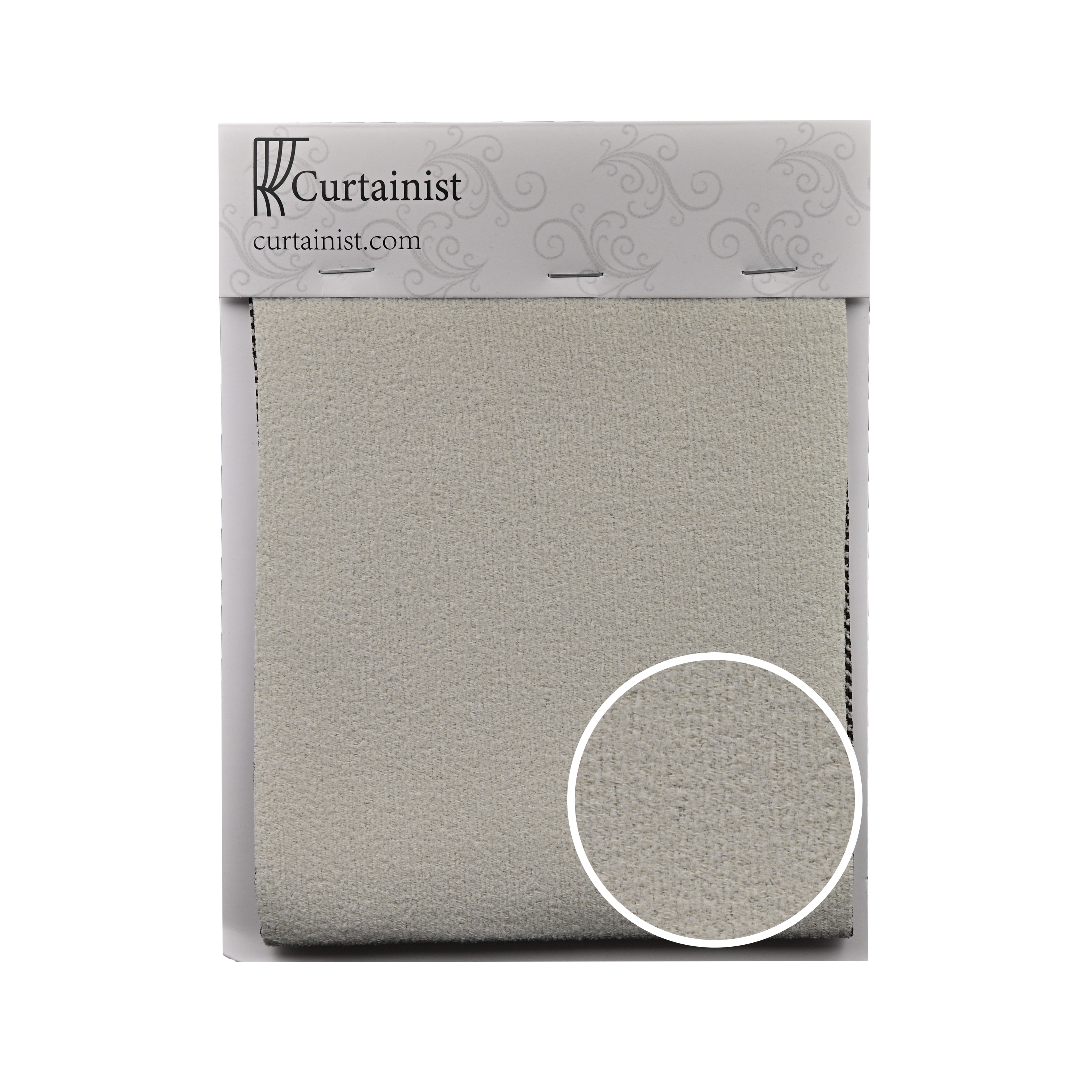 Mousse Cashmere Double-Sided Chenille Blackout Curtains for Bedroom Cream Style BCL-105