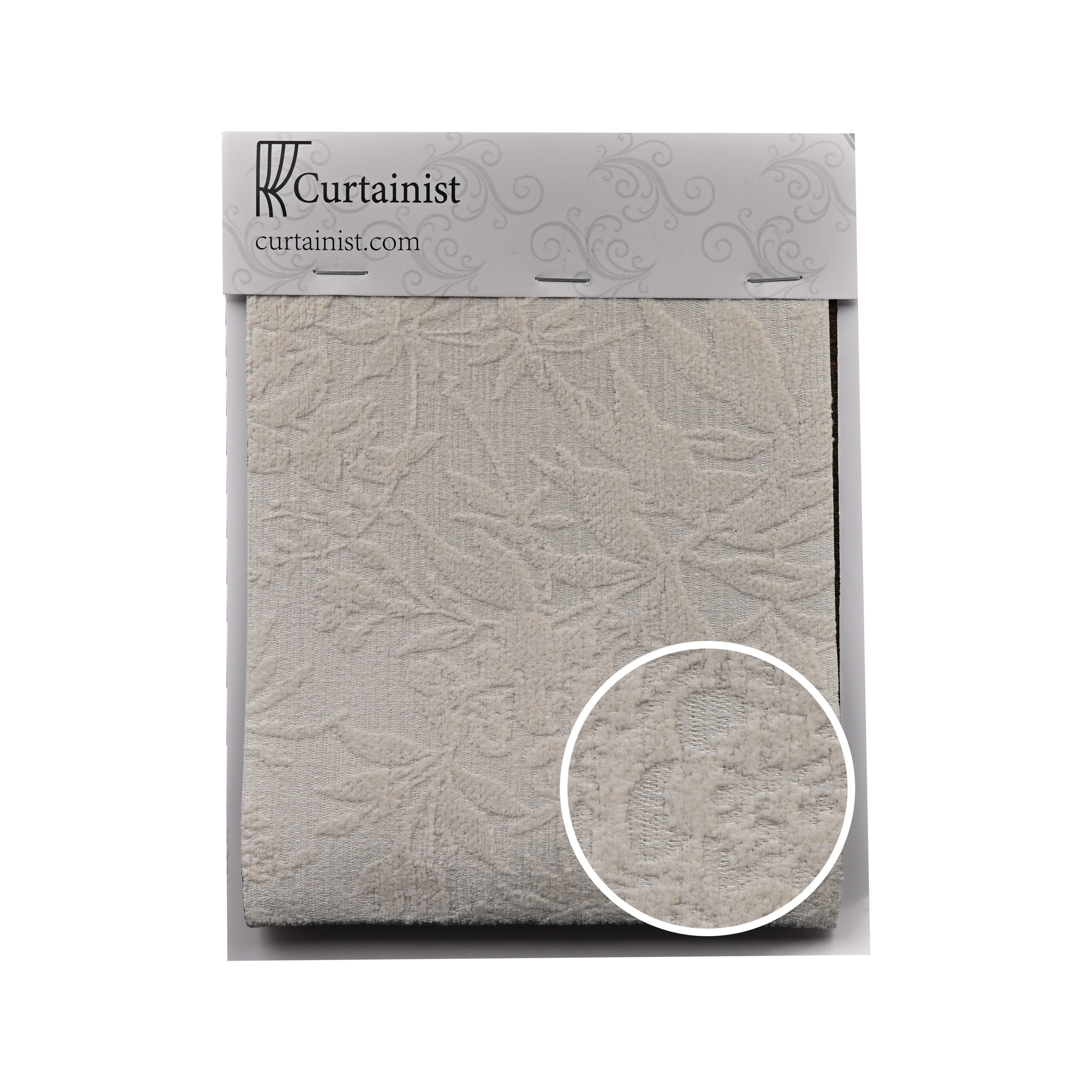 Romantic French Chenille Jacquard Blackout Curtains for Bedroom and Living Room BCL-110