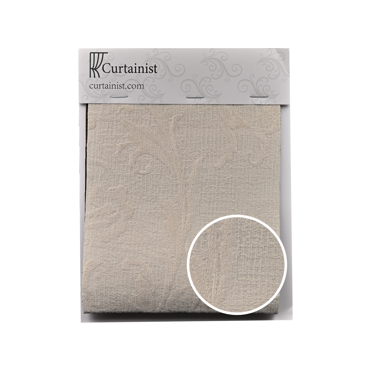French Vintage Olive Green Chenille Blackout Curtains for Bedroom and Living Room BCL-111