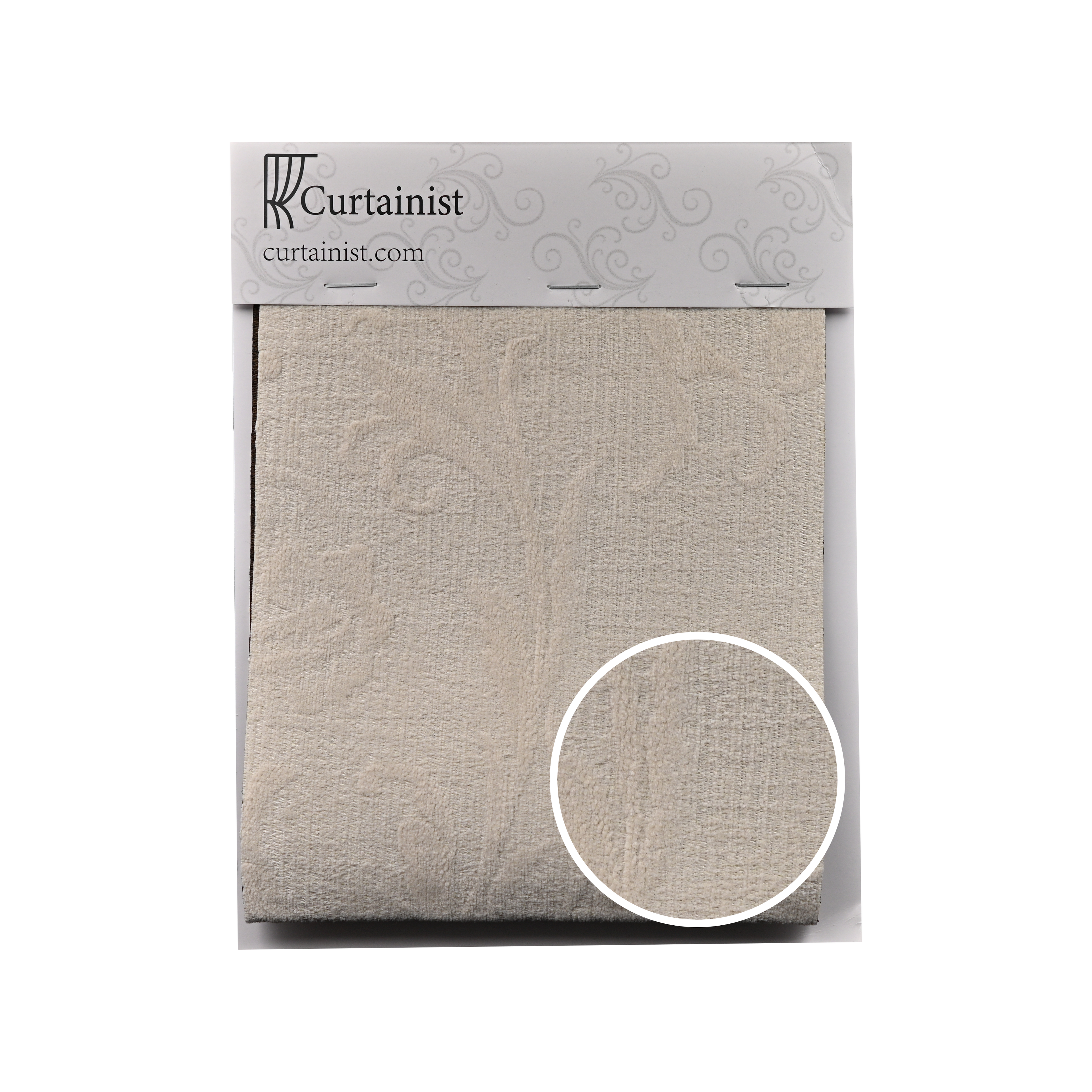 French Vintage Olive Green Chenille Blackout Curtains for Bedroom and Living Room BCL-111