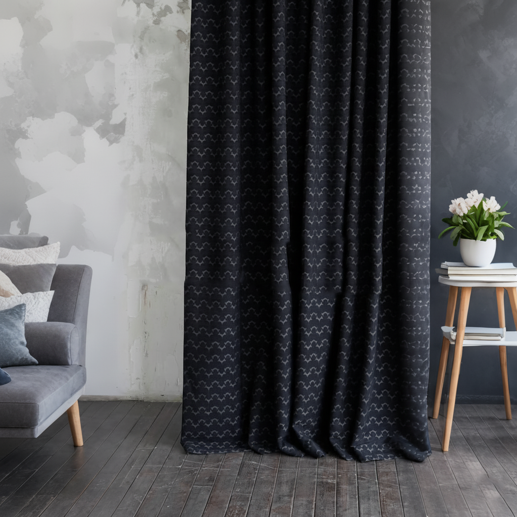 Premium Black Collection Curtains BCL-143