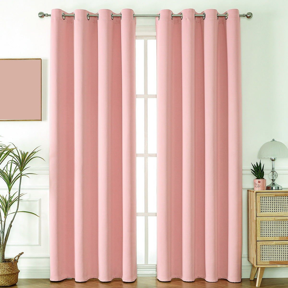 Full Blackout Precision Curtains – Lightproof Ready-Made Drapes for Total Darkness BCL-003