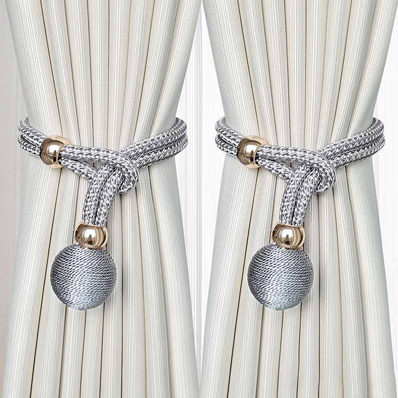 2 PCS Pull-Cord Curtain Tiebacks | Adjustable Holdbacks CLPJ-102