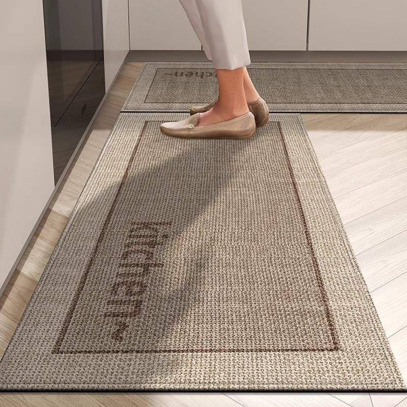 Absorbent Anti-Skid Linen Mat for Kitchen - Stain Resistant DT-101