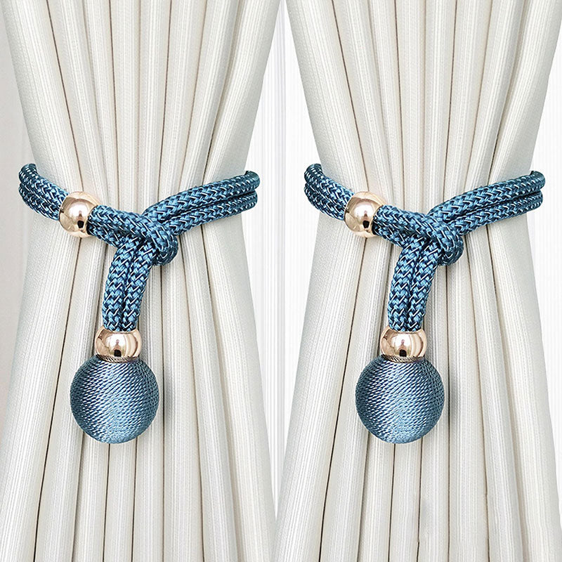 2 PCS Pull-Cord Curtain Tiebacks | Adjustable Holdbacks CLPJ-102