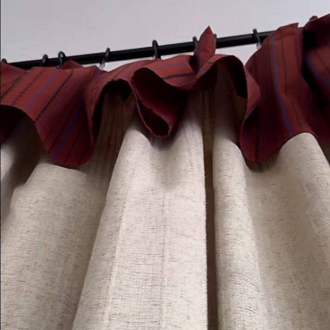 Niche Gather Linen Valance BCL-146