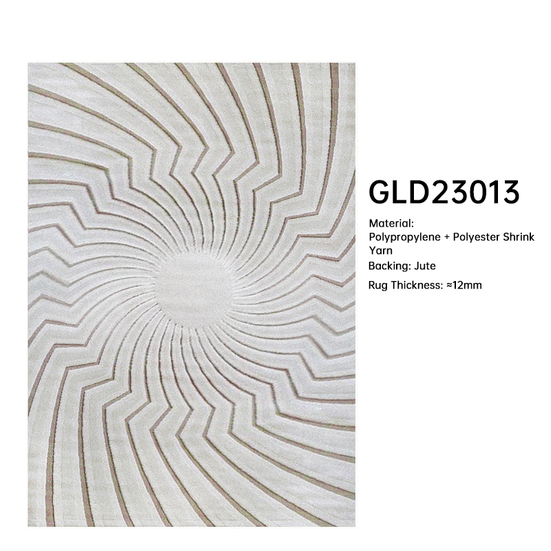 Blend Rug Letter Stripe Design for Living Room and Bedside DT-108