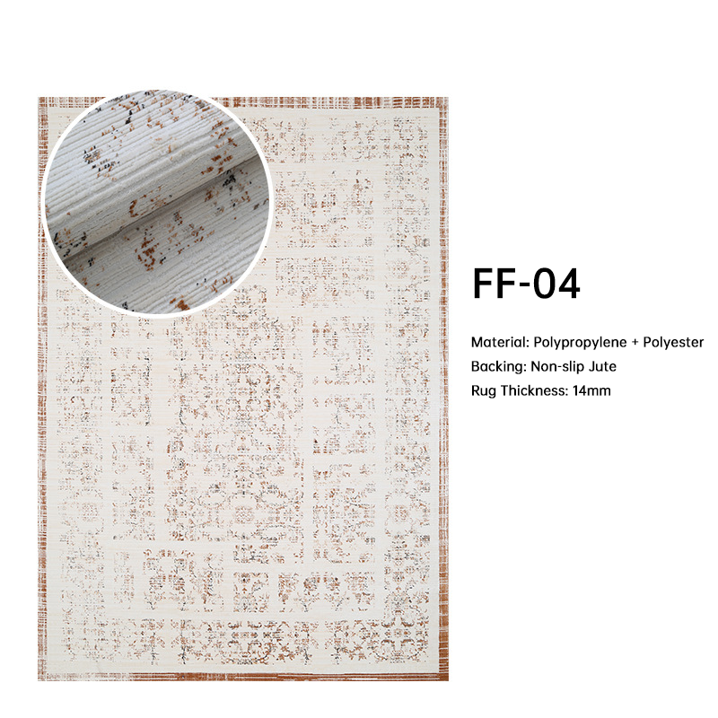 Luxury Vintage Rugs | Soft Formaldehyde-Free Custom Area Carpet DT-105