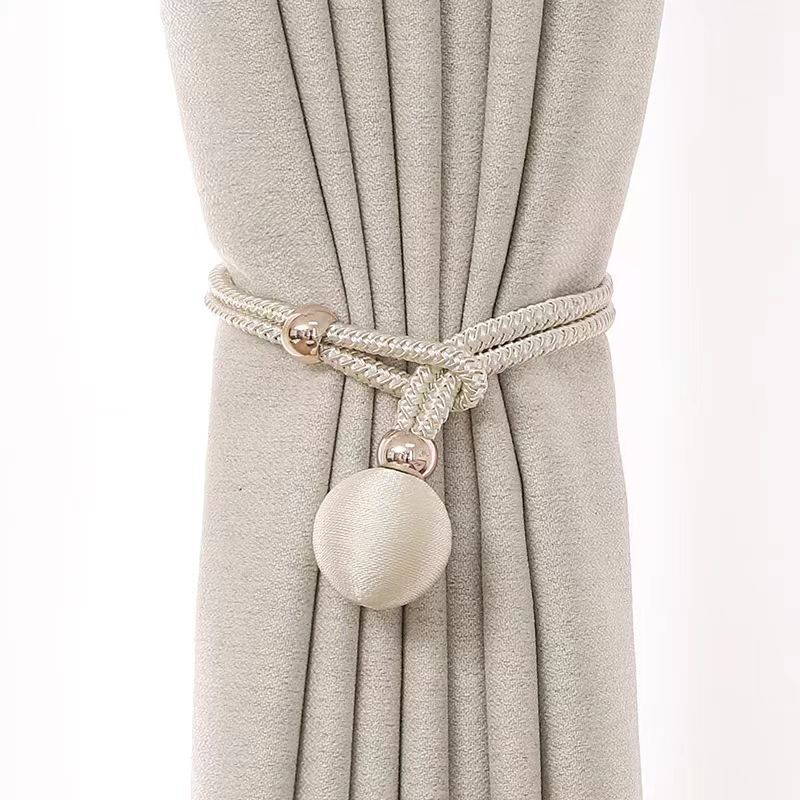 2 PCS Pull-Cord Curtain Tiebacks | Adjustable Holdbacks CLPJ-102