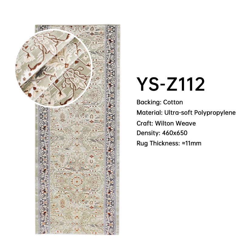 Persian Runner Rugs - Luxury Formaldehyde-Free Hallway Carpet Non-Slip DT-113