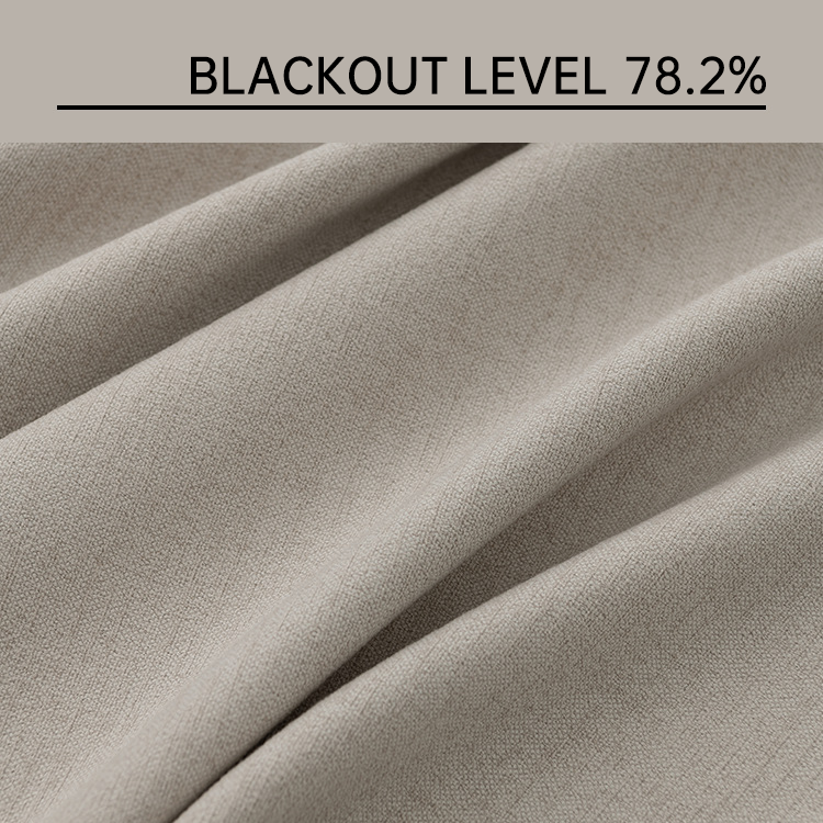 Shaoxing Keqiao Modern Vintage Wood Tone Curtains for Bedroom and Living Room BCL-115