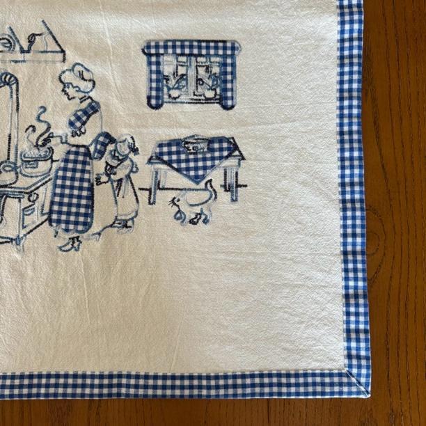 Curtainist x Chiya “Danish Life” Cotton-Linen Napkin — Food-Contact Friendly, Multi-Use as Food Cover, Placemat, or Wall Hanging