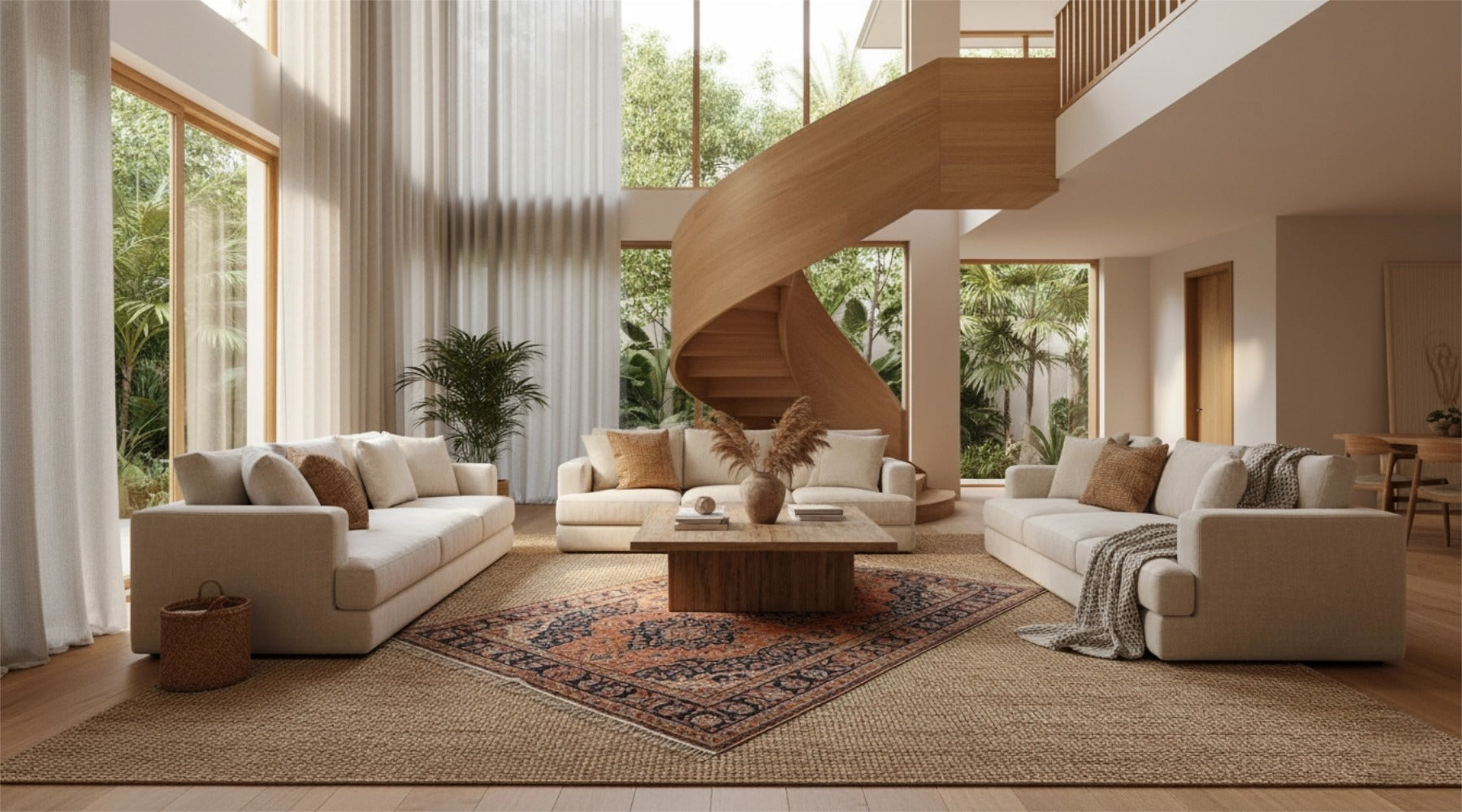 Curtains & Persian Rugs: How to Elevate Your Australian Home Style