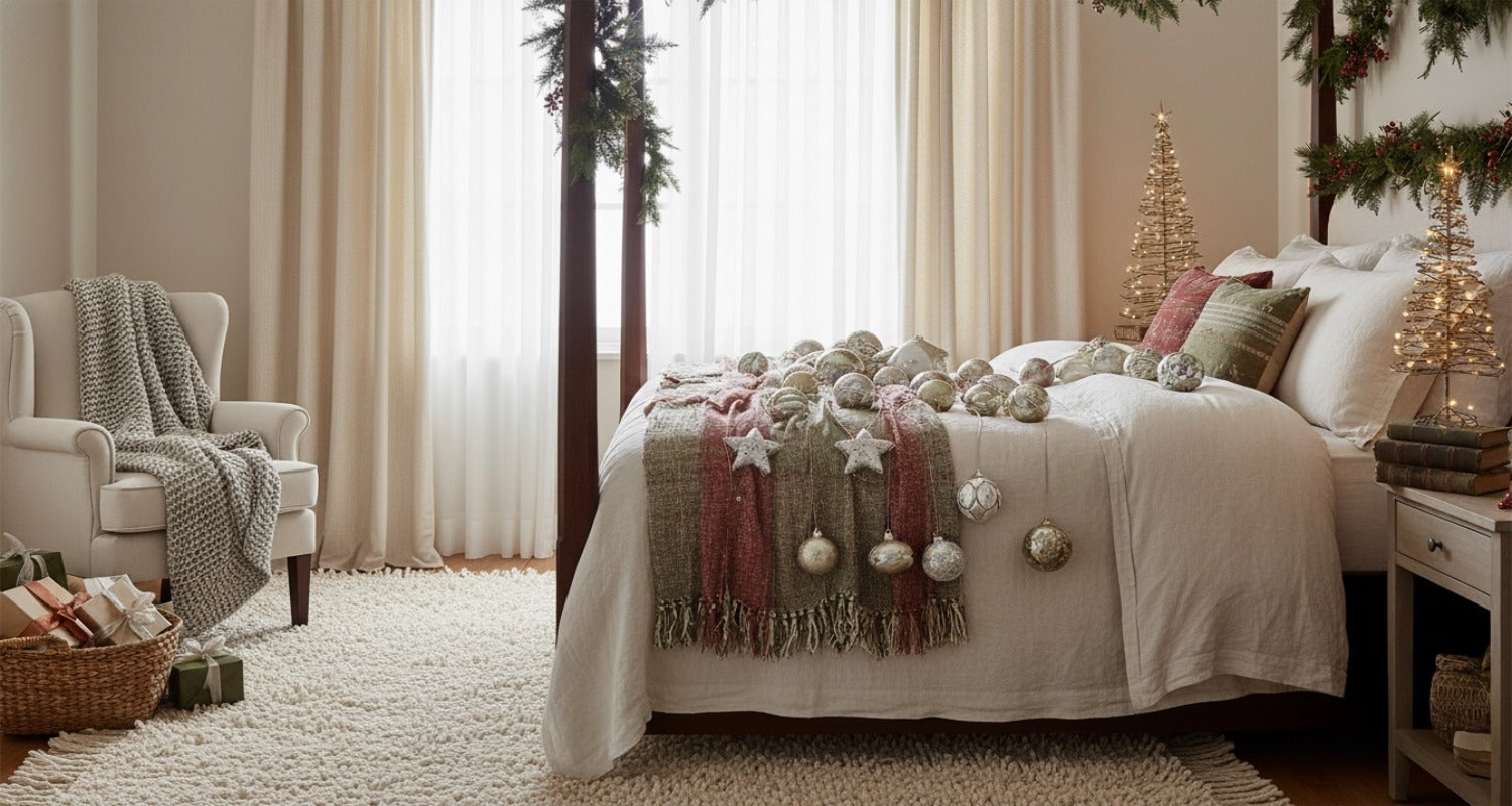 Create a Cosy Christmas at Home with Curtains and Rugs