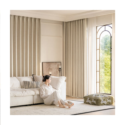Maillard Vintage Style Blackout Curtains for Bedroom and Living Room BCL-118
