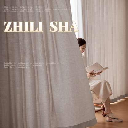 Minimalist Sheer Curtains for Living Room, Balcony, and Study Room SL-119