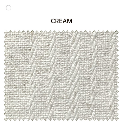 Japanese Nordic Linen Curtains for Living Room - Natural Sheer Drapes SL-109
