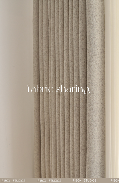 New High-Performance Cream Vintage Chenille Linen Blackout Curtains for Bedroom and Living Room BCL-119
