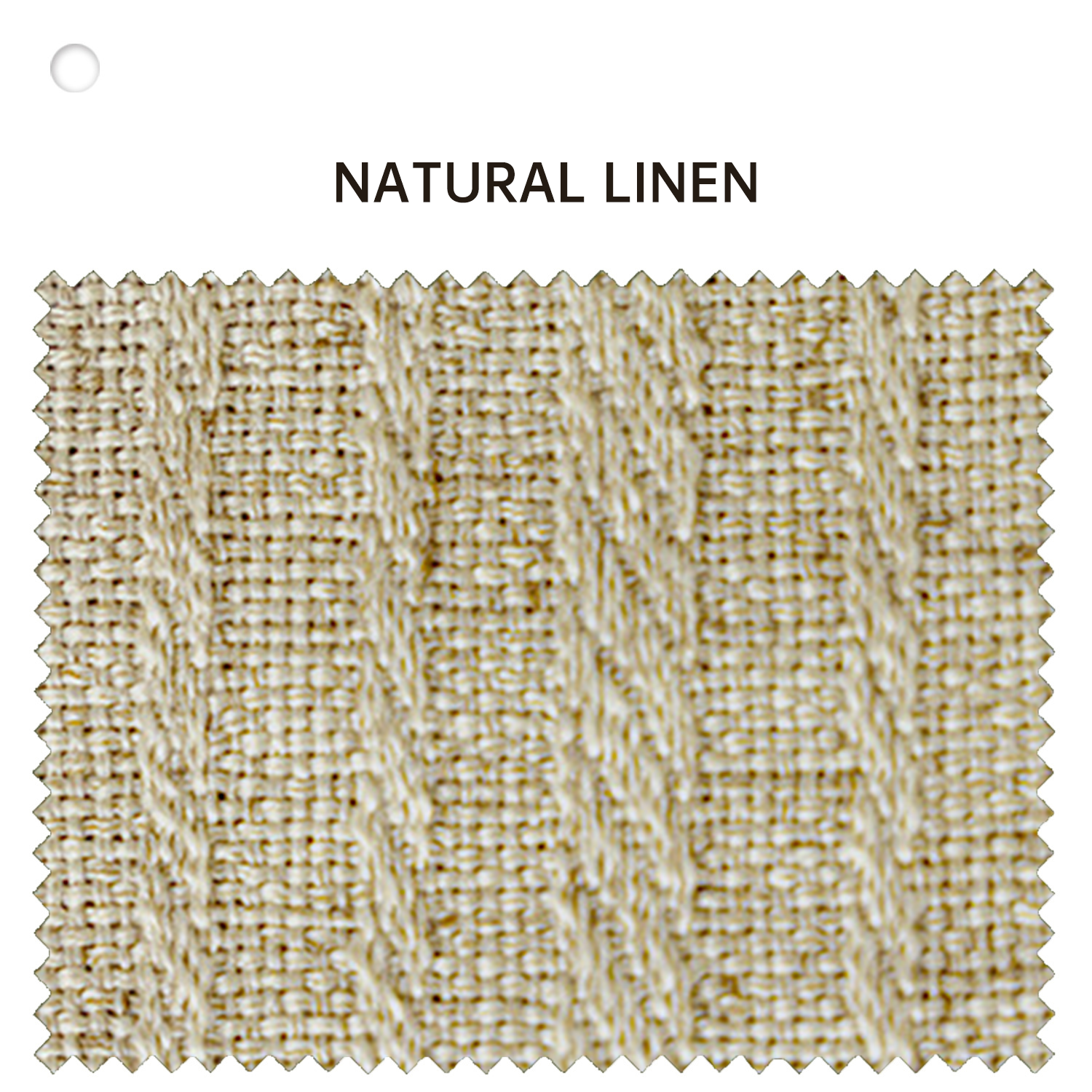 Japanese Nordic Linen Curtains for Living Room - Natural Sheer Drapes SL-109