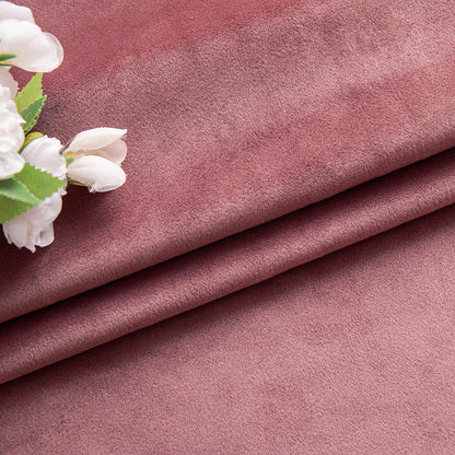 Solid Vintage Velvet Curtains – Modern Living Room, Bedroom &amp; Study Blackout Drapes BCL-121