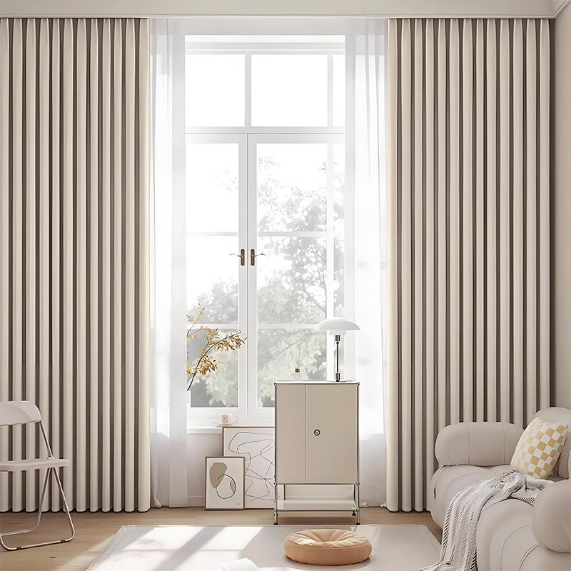 100% Blackout Sunproof Curtains UV &amp; Heat Blocking BCL-104