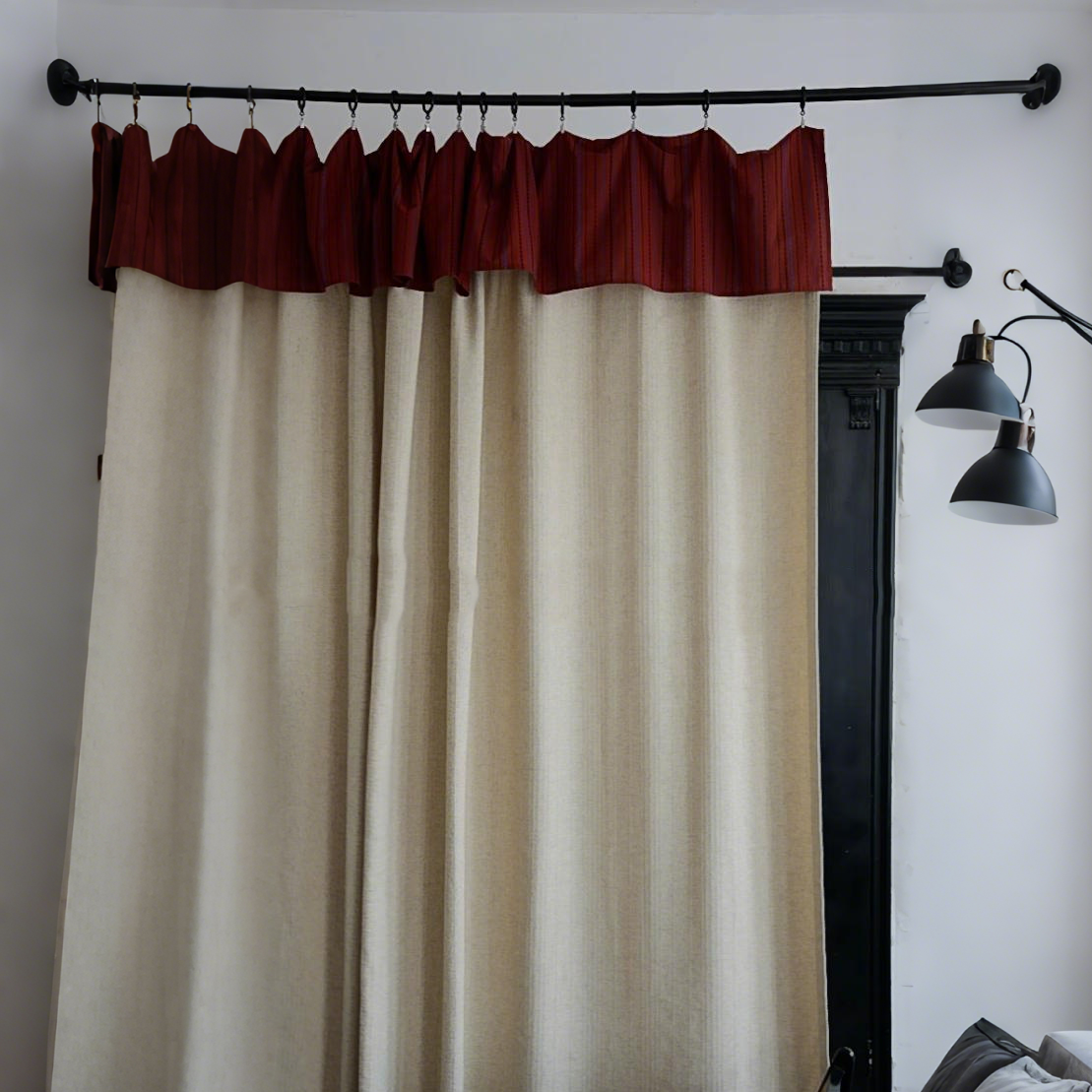 Niche Gather Linen Valance BCL-146